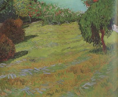 Vincent Van Gogh Sunny Lawn in a Public Pack (nn04) China oil painting art